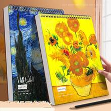 1 دفتر رسم فني فارغ بحجم A4، 50 ورقة - مثالي للرسم والتلوين، هدية موسم العودة إلى المدرسة، هدية عيد الهالوين - قطعة واحدة - مشاهدة 1