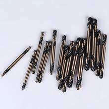 Juego de 15 brocas helicoidales M43 de cobalto, brocas de acero de alta velocidad de 3.2/4.2/5.2mm, adecuadas para acero inoxidable, metal duro, hierro y hierro fundido, juego de perforación profesional con vida útil prolongada - Broca de doble extremo que contiene cobalto - Ver 1