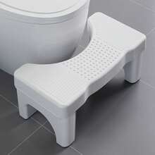 Premium Toilet Stool Squat For Adults, Non-Slip Squatting Poop Stool For Bathroom, Portable , 7 Inch Potty Foot Step - View 8