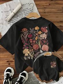 Women T-Shirts - 黑色 - 查看 1
