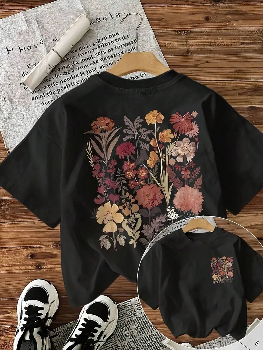 Women T-Shirts - 黑色 - 查看 1