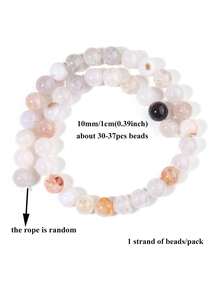 1 Strand Natural Stone Beads Original Dragon Patterned Agates Round Loose Spacer Beads For Jewelry Making Bracelet Necklace 6/8/10mm - Multicolor - View 11