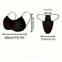 60pcs Women's Disposable Set, Comfortable Underwear, SPA Top, Bra, Camping, Outdoor, Travel Essentials - 30 Bra + 30 Underwear - View 3