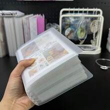 Spacious A6 Size Loose-Leaf Binder Designed For Idol Cards, Game Cards And Collectibles, Fits 6.10in-4.52in, Includes 40 Pages For 40 Cards, Dust-Proof, Wrinkle-Proof, Loss-Proof - Multicolor - View 2
