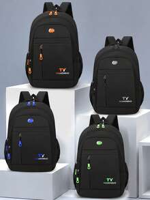 Backpack Men's Business Backpack, Large Capacity Men's And Women's Backpack, Travel Laptop Bag, Durable Hardware, And Comfortable Handheld Design. - Multicolor - View 2