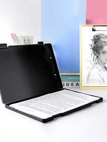 A4 Size Folder Storage Box, Large Capacity Paper Organizer, Music Score Holder, Clipboard, Folder With Clips, Loose-Leaf Binder, School Office Supplies, Travel Essentials, Desktop Organizer,Back To School - Multicolor - View 9