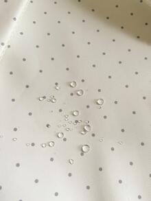 時尚波點蝴蝶結後背包，防水大容量學生書包，內建雙層 3D 蝴蝶結，口袋採抓皺邊設計，精緻刺繡英文細節，防水防污面料，多隔層收納教科書、文具、筆記本、水壺，適合學校、補習、日常通勤、短途旅行，開學季適用 - 彩色 - 查看 5