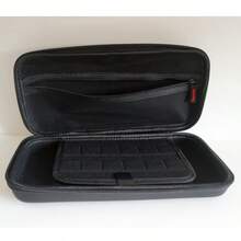 Tas Jinjing PU Hitam untuk Switch 2, Tas Penyimpanan Pelindung Portabel Ringan dengan Pegangan, Kantong Perjalanan Anti Gores dan Tahan Guncangan, Tas Penyimpanan Aksesori Gaming Ringan - View 5