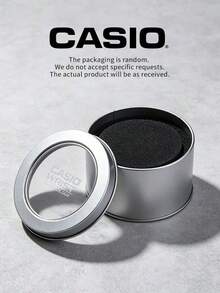 Durable Pressure Resistant Watch Display Storage Box Elegant Gift Packaging For Anniversary Valentine Graduation CASIO-WATCHBOX-2 - Silver - View 6