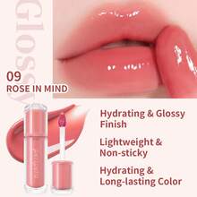 PERIPERA Ink Mood Glowy Tint #09 Heart Rose 1件 4g，保濕不黏膩玻璃光澤，低調優雅玫瑰色，持久顯色，適合優雅日常與約會唇妝 - 09 心頭玫瑰色 - 查看 6