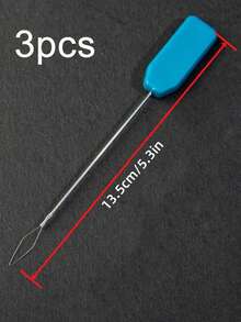 1/3pcs Sewing Machine Threader Set, Stainless Steel Material, High Precision Fast Threading Tool, Large/Medium/Small Size Optional, Suitable For Multiple Sewing Machine Models, Easy To Use, Durable, Includes Thread Guide - Multicolor - View 11