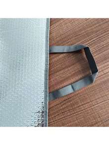 1pc Air Conditioner Outdoor Unit Insulation Pad, Waterproof Sunshade Cover, Aluminum Foil Heat Insulation Sunscreen - Full Coverage - View 8