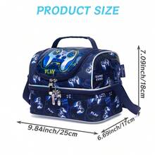 Cute Kids Crossbody Bag, Adjustable Shoulder Strap, Double-Layer Insulated, Suitable For School, Picnic And Travel - Multicolor 19006 Series - View 10