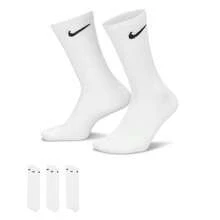 Nike 速乾U NK EVERYDAY LTWT CREW 3PR中筒訓練襪(3雙) SX7676-100 - 黑/白 - 查看 7