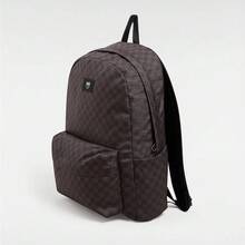 Mochila Cuadros Negra Vans Old Skool Check - Negro - Ver 2