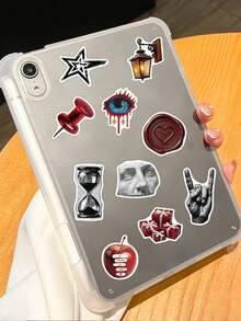 50pcs Retro Y2K Stickers Gift Cartoon Decoration Scrapbook Laptop Luggage Guitar Phone Case DIY Decal - A - View 4
