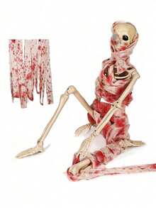 OBOVAY 5M_10M Halloween Blood-Stained Fabric Decoration, Suitable For Indoor And Outdoor Halloween Parties - Multiple Styles - View 10