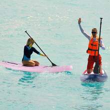 [Free Shipping] Inflatable Stand Up Paddle Board ISUP Board Accessories With 3 Fins And Backpack-L-XY612816 - FXC1QJ0B5OCZN0 - View 2