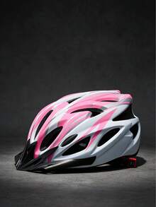 1pc Adult Unisex Cycling Helmet, Ultra-Light Adjustable Head Circumference, Detachable Visor, Soft EPS Foam Lining, Breathable Ventilation Design, Suitable For Mountain Bike, Road Bike And Outdoor Sports - Multicolor - View 3