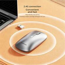 Lenovo M31 Wireless Mouse Lightweight Computer Mouse For Office And Gaming With Battery Silent Buttons Compatible With PC And Laptop - View 6