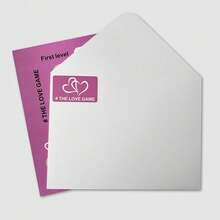 Valentine's Day Gift Scratch-Off Poster 100-Position Challenge Date Scratch-Off Poster Couple Gift With Envelope - Pink Envelope - View 5