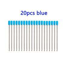20/50pcs 0.7mm Metal Ballpoint Pen Refills, Compatible With Crystal Rhinestone Ballpoint Pen Barrels, Black/Blue Replacement Ink, 7cm, Office Stationery Accessories, Student Supplies, Back To School - Multiple Styles - View 17