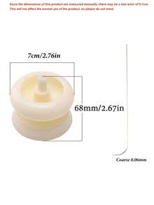 Manual Rotating Bead Set, Plastic Bead Bowl, Electric-Free Beading Tool, Suitable For Beading, Bracelet Making, Compatible With Various Bead Styles And Threads, Compact And Portable Design - Multicolor - View 11