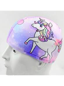 Children's Swimming Cap, Cartoon Comfortable Ear Protection, Breathable Swimming Cap, Back To School, First Day Of School - Multicolor - View 6