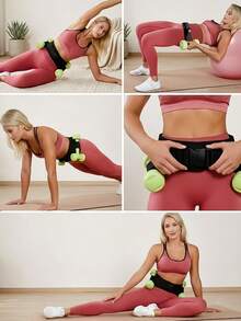 Fitness Hip Thrust Belt, Dumbbell Hip Thrust Belt, Thickened Hip Support Belt, Comfortable Padding, Non-Slip Pad, Suitable For Dumbbells, Kettlebells Or Barbell Plates, Unisex, Gym Or Home Workout, Hip Thrust Hip Training, Fitness Accessories - Multicolor - View 8