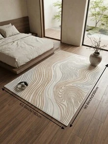1pc Multi-Color Streamlined Mountain Living Room Rug, Suitable For Kitchen, Dining Room, Bedroom, Room Holiday Decor, Indoor/Outdoor, Office, Lobby, Anti-Slip Doormat, Bathroom Rug, Hallway, Study Gaming Area Rug - Multicolor - View 21