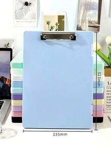 A4 Size Folder Storage Box, Large Capacity Paper Organizer, Music Score Holder, Clipboard, Folder With Clips, Loose-Leaf Binder, School Office Supplies, Travel Essentials, Desktop Organizer,Back To School - Multicolor - View 11