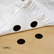10 Pairs Double-Sided Fasteners | Suitable For Carpets, Tablecloths, Sofa Covers, Curtains, Bedspreads - No Residue Glue, Repositionable, Non-Slip - Multicolor - View 12
