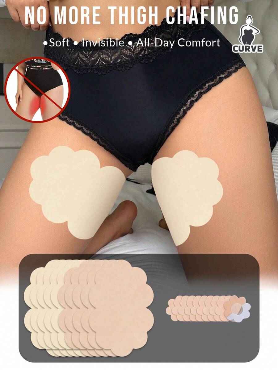 10pcs Thigh Chafing Guards,Waterproof Breathable Thigh Protectors, Unisex, Personalized Gift For Preventing Thigh Friction In Winter,Birthday Gift