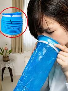 1/10/20pcs Disposable Vomit Bags, Portable Vomit Bags With Scale - Suitable For Car, Travel Airplane, Emergency Kit, Can Be Used For Car Cleaning And Motion Sickness Treatment, Especially Suitable For Back To School Season - Multicolor - View 10