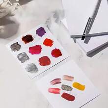 50/100pcs/Set Disposable Waterproof Nail Art Palette, With Thick Double-Sided Adhesive, 50 Sheets Per Book, For Painting, Mixing, Waterproof Color Mixing Paper Nail Tools, Also Suitable For DIY Resin Crafts And Watercolor Painting Material Selection.Markers, Art Supplies, Nail Supplies, Nail Tech Supply, - View 10