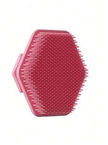 1pc Soft Silicone Face Cleansing Brush, Gentle Exfoliating Massage Pad, Fragrance-Free, Men's Bathroom Shower Accessory, Home Bathroom Decor, Back To School Supplies, Reusable Manual Face Wash Brush, Removes Makeup Residue, Blackheads, Facial Massage - Multicolor - View 12