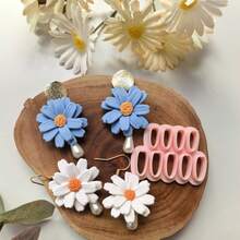 Polymer Clay Cutter Set,Pineapple Swan Cowboy Hat Boot Vintage Oval Flower Leaf Shape Clay Cutters For Earrings Making,DIY Soft Clay Jewelry Molds - Butterfly - View 4