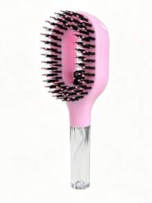 2-In-1 Pink Spray Comb With Water Tank And Salon Styling Brush, For Moisturizing And Exfoliating, Mist Spray Design, Scalp Massage And Shine Restoration, Portable Lightweight Women's Styling Tool, Perfect For Daily Home Use - A - View 13