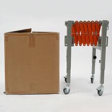 YUNRUX Adjustable Conveyor Roller Table Flexible Extendable Conveyor Roller Table 50kg - B - View 8