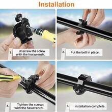 Bicycle Bell Ring MTB Cycling Horn Bike Bell Handlebar Crisp Sound Horn For Bicycle Bike Accessories - Multicolor - View 7