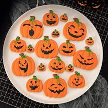 Halloween Cookie Cutter Set, 3/5/7pcs Stainless Steel Skull, Bat, Candy Corn, Pumpkin, Ghost Cookie Cutting Shapes. Suitable For Holiday Party Decoration, Perfect For Cutting Soft Candy, Cheese, Soft Fruit, Pancakes, Soap And Handmade Clay. Reusable. - View 8