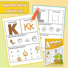 Letter Coloring And Practice, ABC Letter Search Game, Pinyin Enlightenment, Brain Activity Gift Back To School - 著色練習 - 查看 7