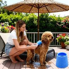 Silicone Pet Shower Head | Portable Dog Bath And Outdoor Drinking Water Sprayer, Multi-Function Shower Head - Pet Cleaning Supplies - View 8