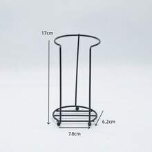 1pc Cup Storage Rack Bar Milk Tea Coffee Cup Holder Disposable Paper Cup Dispenser Multi-Purpose Iron Rack For Home - Single Cell - View 6