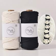 Macrame Cord 5mm X 45 M, Colorful Twisted Rope, Rope, Macrame Yarn For Wall Hangings, Plant Hangers, Crafts, DIY Decorating Projects - Multicolor - View 2