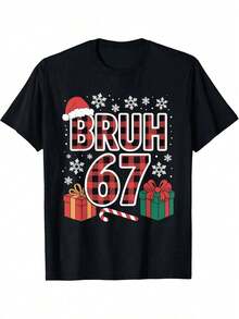 Men T-Shirts - 黑色 - 查看 1