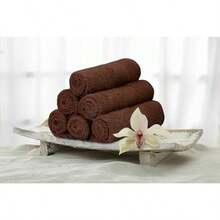 Premium Wash Cloths Pack Of 12 13" X 13" 100% Ring Spun Cotton Luxury Washcloths Ultra Soft Face Towels Highly Absorbent Wash Cloths For Face - Dark Brown - View 7