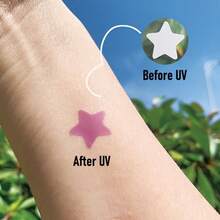 1 Pack 1pc UV Protection Sticker - UV Detection Sticker, Know When To Reapply Sunscreen, Waterproof And Sweat-Resistant UV Sticker, Suitable For Outdoor, Beach, Swimming, Party - Multiple Specifications - View 2