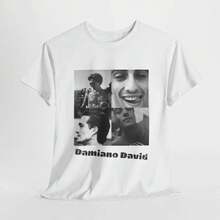 Damiano David-Shirt, Unisex Graphic Shirt For 2025, Casual Rock Shirt For Fans Of The Frontman, Everyday Clothing - Color 1 - View 5