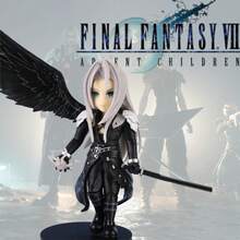 Fi/Nal Fan/Tasy VII (FF/7) Sep/Hi Roth 人偶，經典最終魔王收藏模型，忠實還原遊戲角色，Q版桌面裝飾，FF7 官方遊戲週邊，FF 遊戲迷的完美禮物 - 彩色 - 查看 1